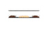 Ecosmart Fire Flex 86IL.BX2 Island Fireplace Insert - Black Finish / Stainless Steel Burner - ESF.FX.86IL.BX2